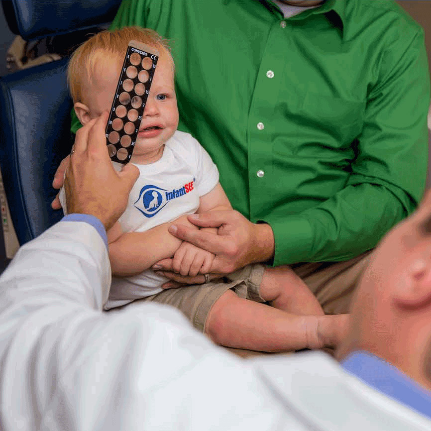 Infantsee eye exam at EyeCare Specialties - Sylvania