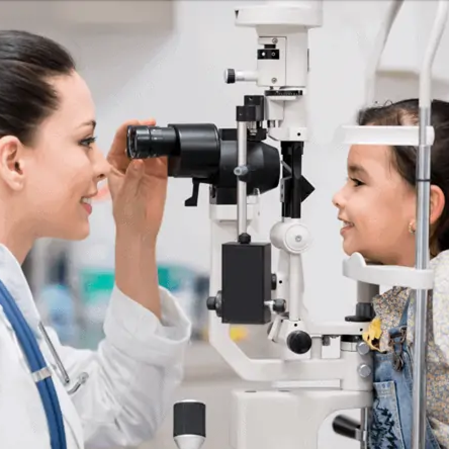 pediatric eye exam in Toledo